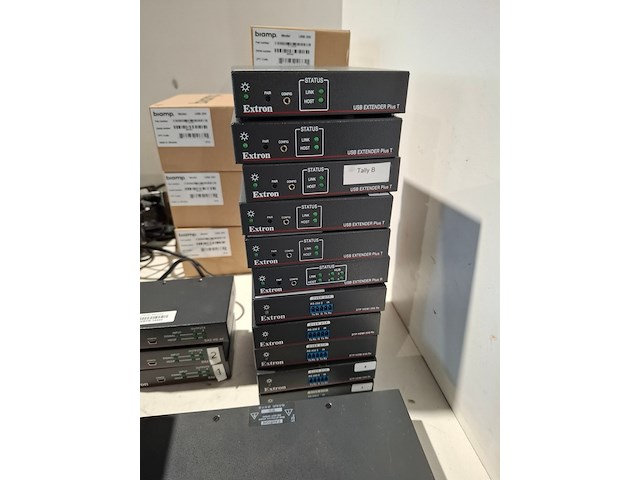 Partij diverse professionele av apparatuur, extron, logitech, neets, biamp - afbeelding 8 van  15