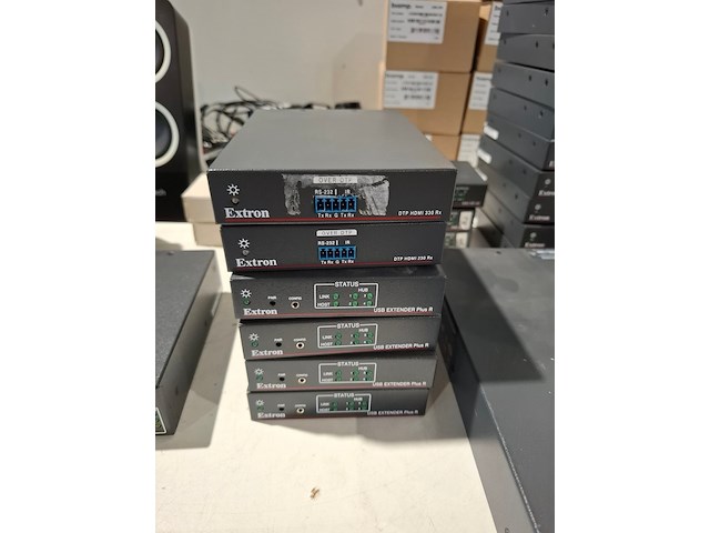 Partij diverse professionele av apparatuur, extron, logitech, neets, biamp - afbeelding 9 van  15