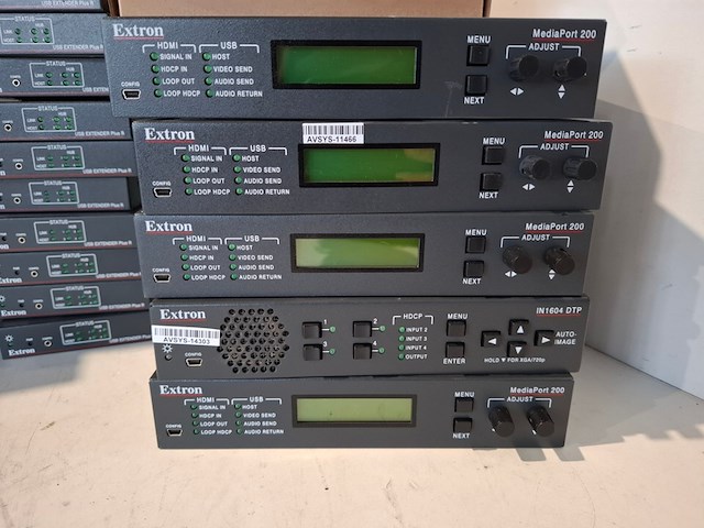 Partij diverse professionele av apparatuur, extron, logitech - afbeelding 4 van  11