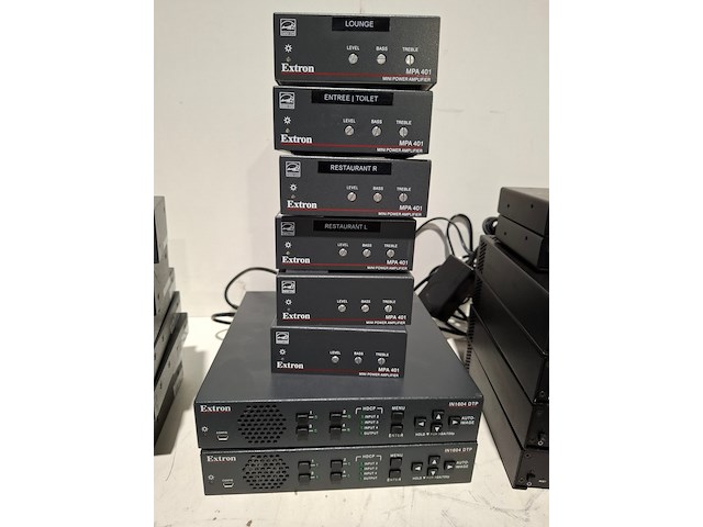 Partij diverse professionele av apparatuur, extron, matrox - afbeelding 4 van  10