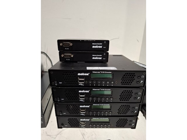 Partij diverse professionele av apparatuur, extron, matrox - afbeelding 5 van  10