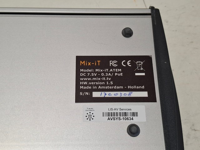 Partij diverse professionele av apparatuur, extron, mix-it - afbeelding 5 van  14