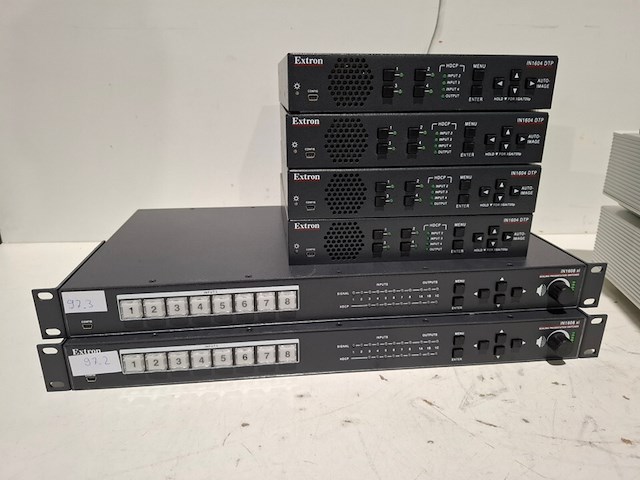 Partij diverse professionele av apparatuur, extron, sanyo - afbeelding 4 van  9