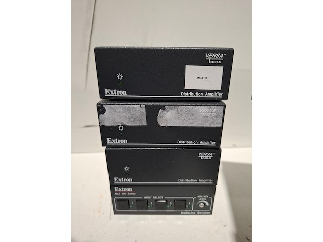 Partij diverse professionele av apparatuur, extron, shure, behringer, blackmagic, sony, neets - afbeelding 9 van  13