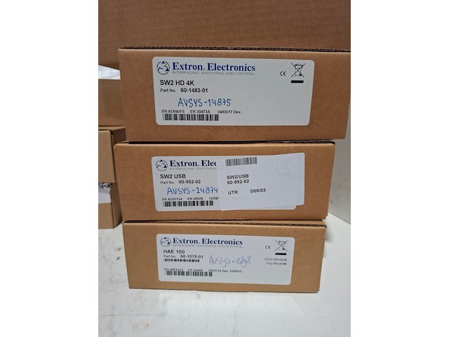 Partij diverse professionele av apparatuur, extron - afbeelding 5 van  10