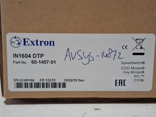 Partij diverse professionele av apparatuur, extron - afbeelding 10 van  10