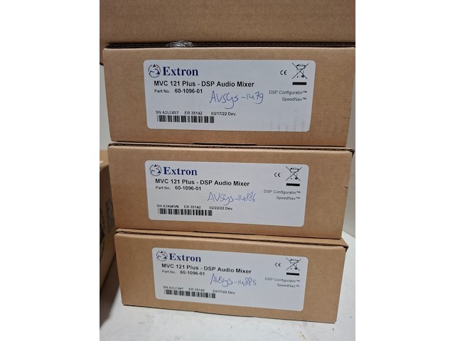 Partij diverse professionele av apparatuur, extron - afbeelding 6 van  8