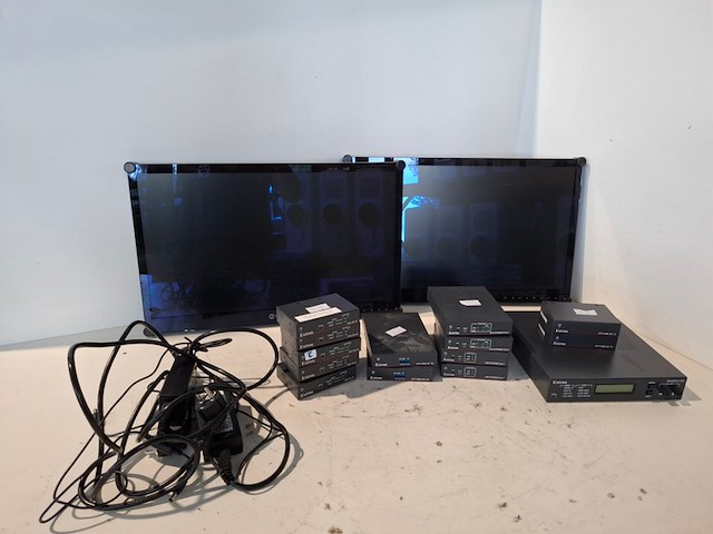 Partij diverse professionele av apparatuur, neovo, extron - afbeelding 1 van  8