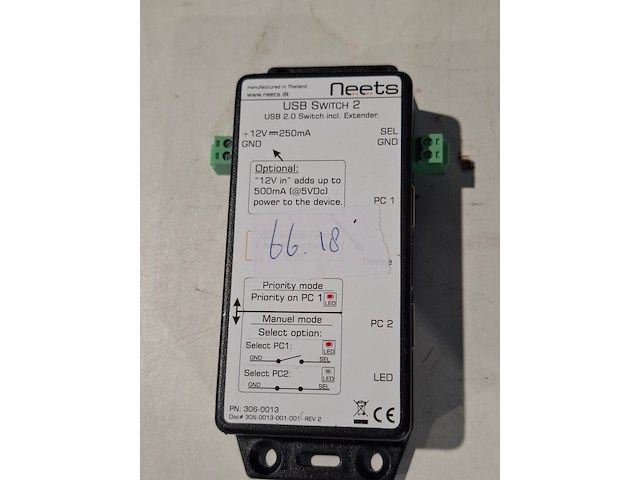 Partij diverse professionele av apparatuur, palmer, extron, neets - afbeelding 6 van  10