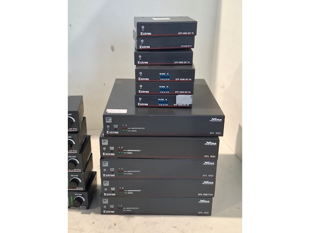Partij diverse professionele av apparatuur, palmer, extron, neets - afbeelding 10 van  10