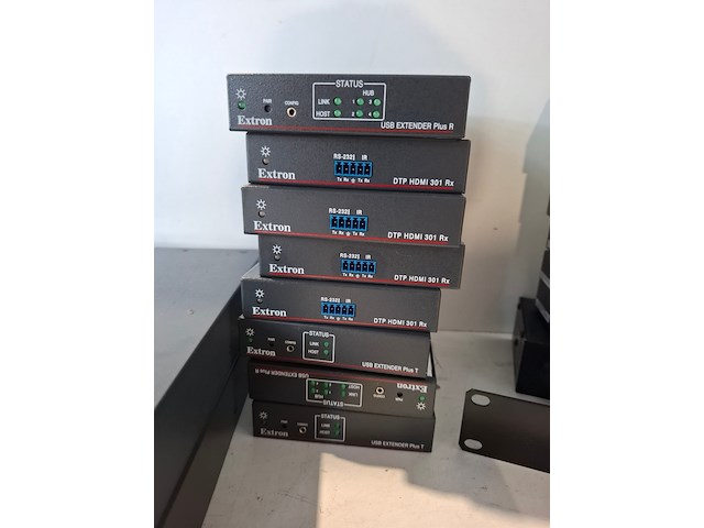 Partij diverse professionele av apparatuur, shure, igm stage line, art, extron - afbeelding 3 van  8