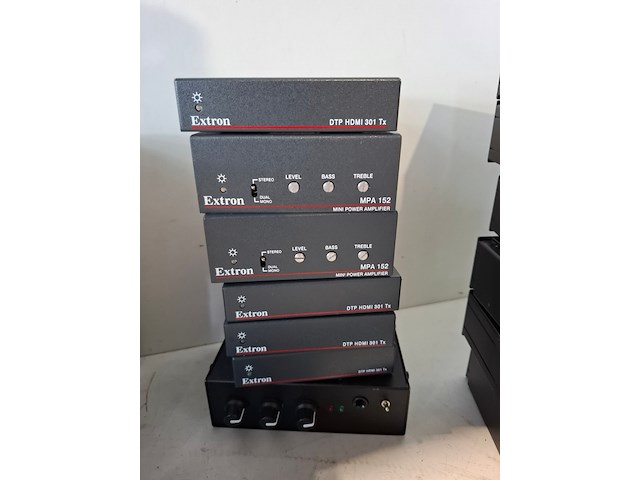 Partij diverse professionele av apparatuur, shure, igm stage line, art, extron - afbeelding 4 van  8