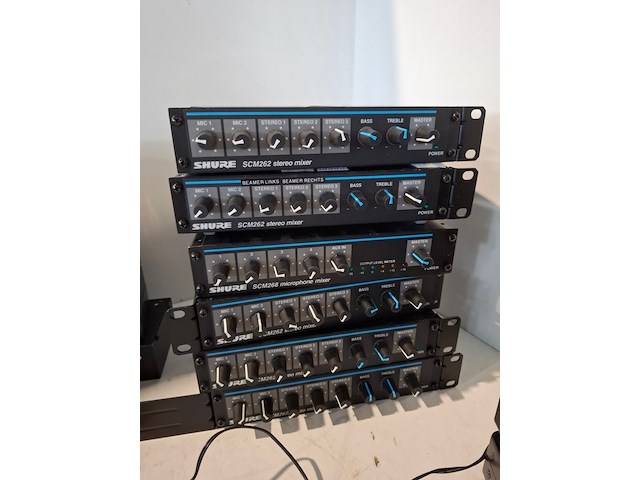 Partij diverse professionele av apparatuur, shure, igm stage line, art, extron - afbeelding 5 van  8