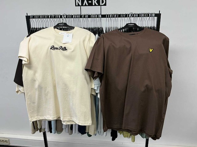 Partij diverse pure path / lyle&scott heren t-shirts (80x) - afbeelding 23 van  40