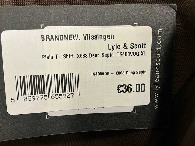 Partij diverse pure path / lyle&scott heren t-shirts (80x) - afbeelding 35 van  40