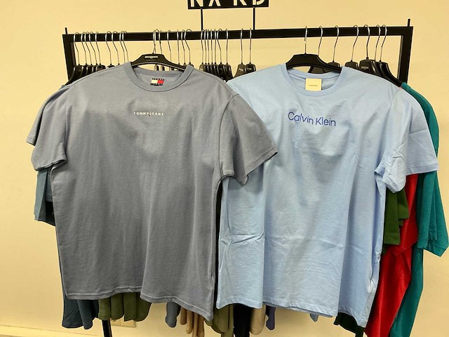 Partij diverse purepath/tommyjeans/calvinklein/lacoste heren t-shirts (32x) - afbeelding 25 van  27