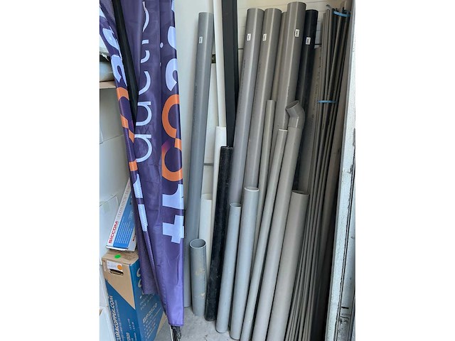 Partij diverse pvc buizen (39x) - afbeelding 2 van  4