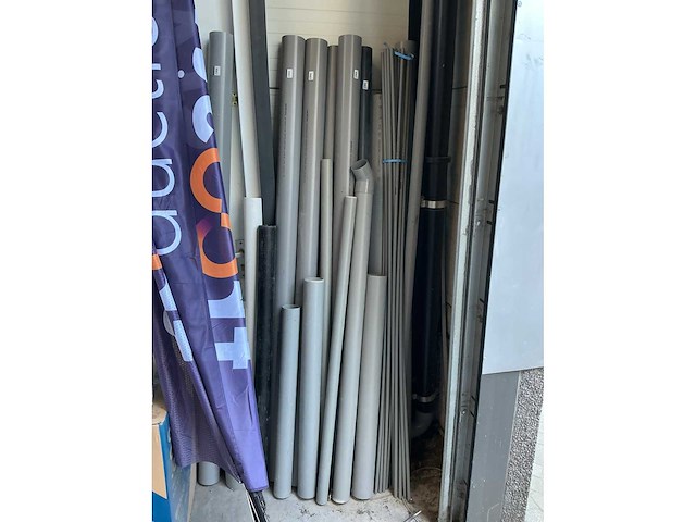 Partij diverse pvc buizen (39x) - afbeelding 4 van  4