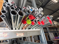 Partij diverse pvc buizen en installatiemateriaal o.a. dyka en geberit - afbeelding 11 van  13