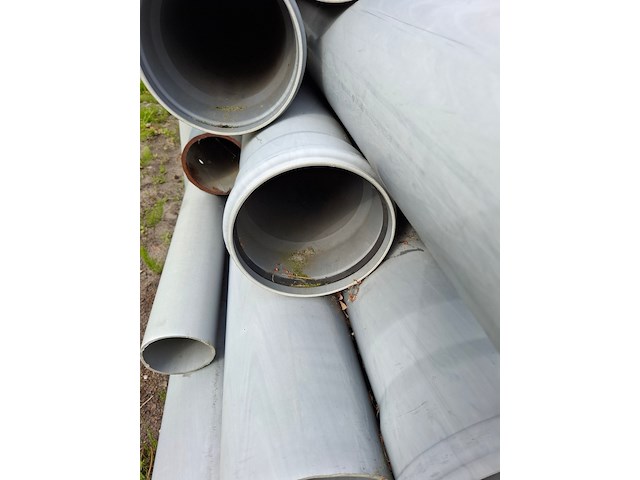 Partij diverse pvc buizen in transportbok - afbeelding 5 van  5
