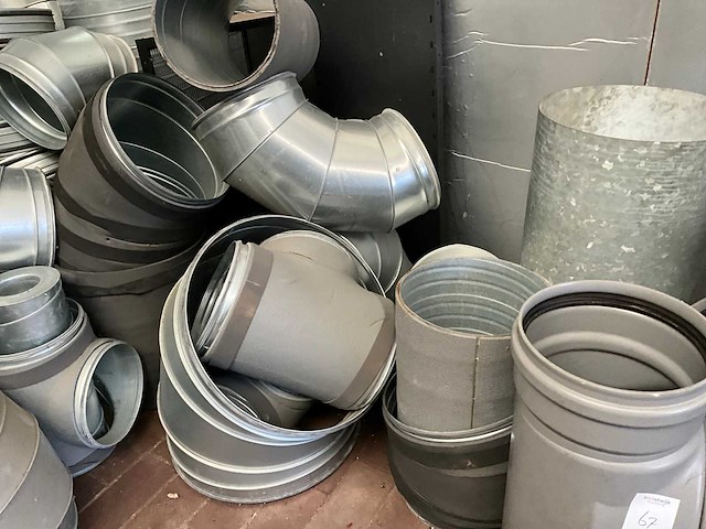 Partij diverse pvc en aluminium koppelingen - afbeelding 2 van  2