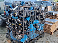 Partij diverse pvc hulp stukken o.a. geberit - afbeelding 1 van  10