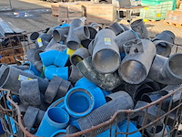 Partij diverse pvc hulp stukken o.a. geberit - afbeelding 6 van  10
