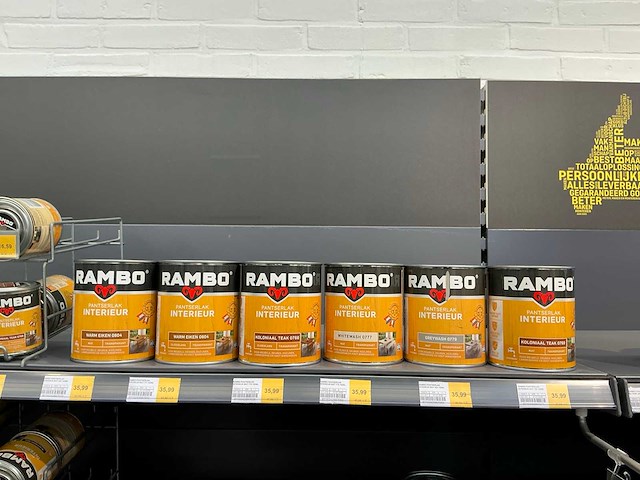 Partij diverse rambo pantserlak&pantserbeits (114x) - afbeelding 15 van  22