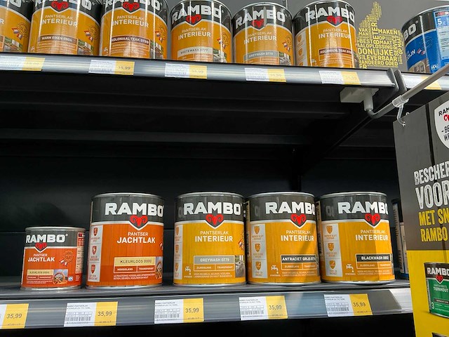 Partij diverse rambo pantserlak&pantserbeits (114x) - afbeelding 19 van  22