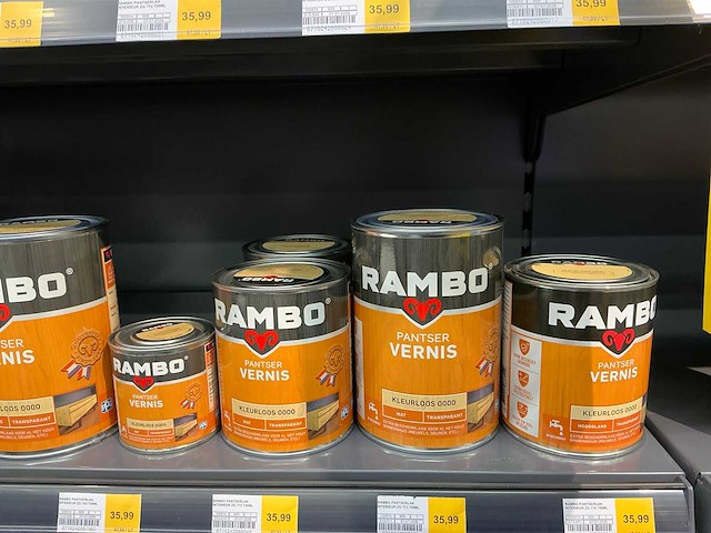 Partij diverse rambo pantserlak&pantserbeits (114x) - afbeelding 20 van  22