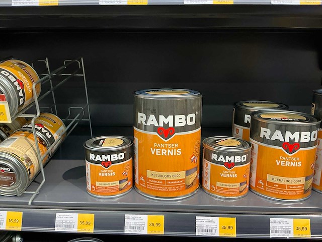 Partij diverse rambo pantserlak&pantserbeits (114x) - afbeelding 21 van  22