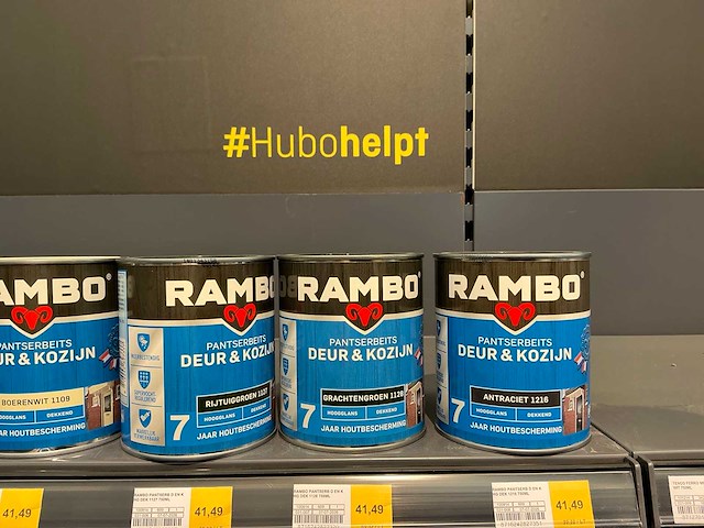 Partij diverse rambo pantserlak&pantserbeits (114x) - afbeelding 3 van  22