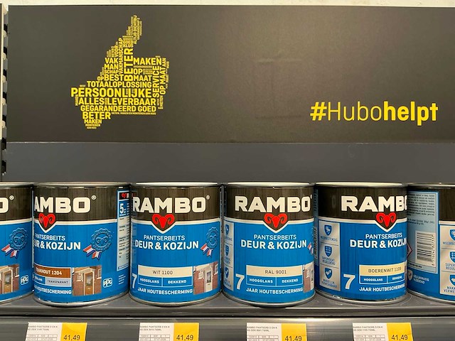 Partij diverse rambo pantserlak&pantserbeits (114x) - afbeelding 4 van  22