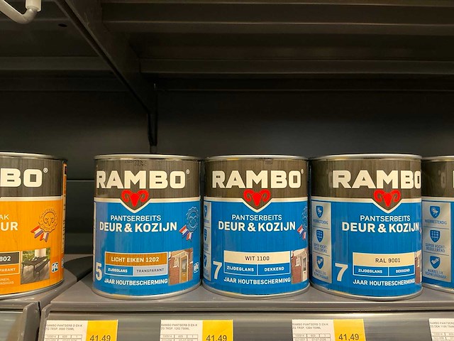 Partij diverse rambo pantserlak&pantserbeits (114x) - afbeelding 7 van  22