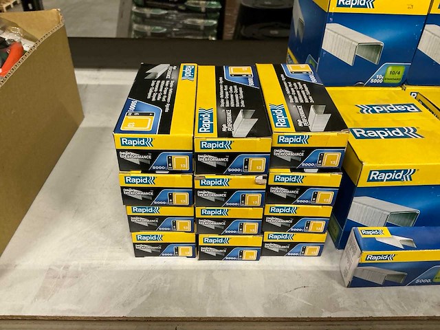 Partij diverse rapid nietjes (147x) - afbeelding 2 van  6