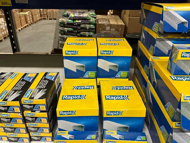 Partij diverse rapid nietjes (147x) - afbeelding 4 van  6