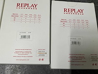 Partij diverse replay underwear 3-packs (78x) - afbeelding 4 van  6