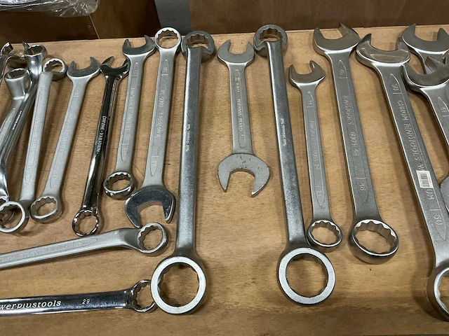 Partij diverse ring-steeksleutels (19x) - afbeelding 3 van  4