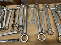 Partij diverse ring-steeksleutels (19x) - afbeelding 3 van  4