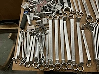 Partij diverse ring-steeksleutels/overige (110x) - afbeelding 6 van  7