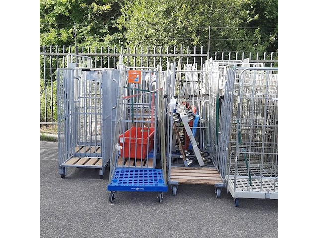 Partij diverse rolcontainers - afbeelding 2 van  9