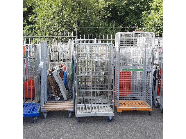 Partij diverse rolcontainers - afbeelding 3 van  9