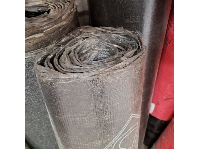 Partij diverse rollen dakleer - afbeelding 2 van  20