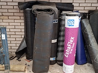Partij diverse rollen dakleer - afbeelding 6 van  20