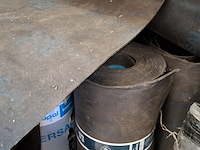 Partij diverse rollen dakleer - afbeelding 10 van  20