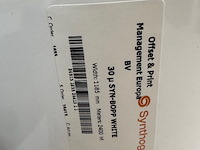 Partij diverse rollen inkjetfolie en inkjetpapier , o.a. vpf en synthogra, zelfklevend - afbeelding 25 van  34