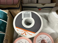 Partij diverse rollen lint (123x) - afbeelding 6 van  8