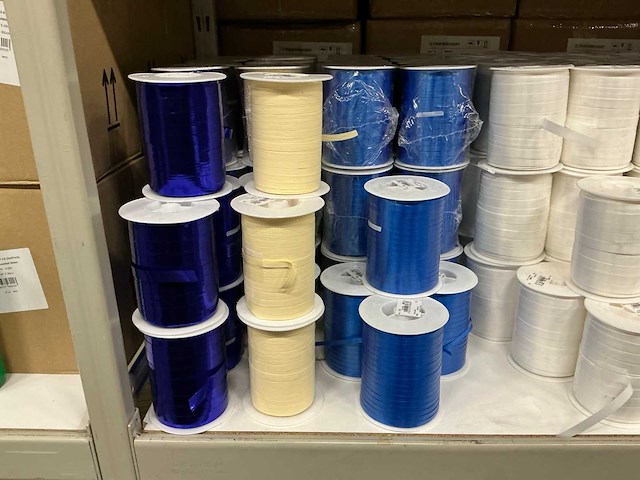 Partij diverse rollen lint (266x) - afbeelding 4 van  15