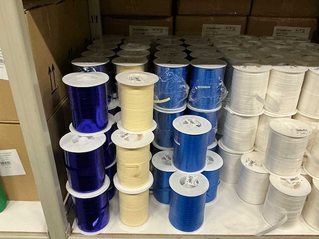 Partij diverse rollen lint (266x) - afbeelding 5 van  15