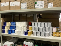 Partij diverse rollen lint (266x) - afbeelding 1 van  15